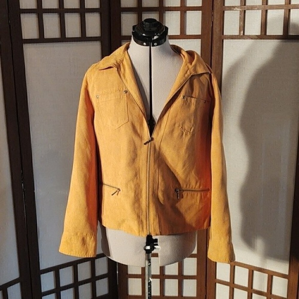 Studio Works Faux Suede Jacket Sz 16